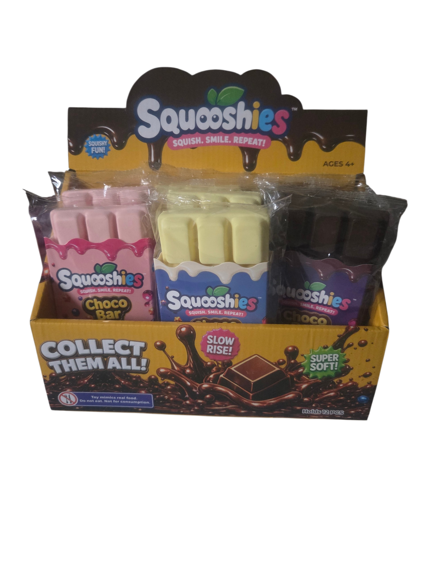 Squooshies Slow Rise Chocolate Bar