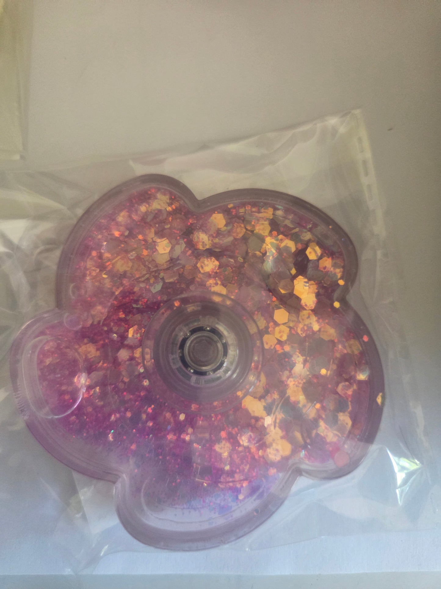 Glitter spinner