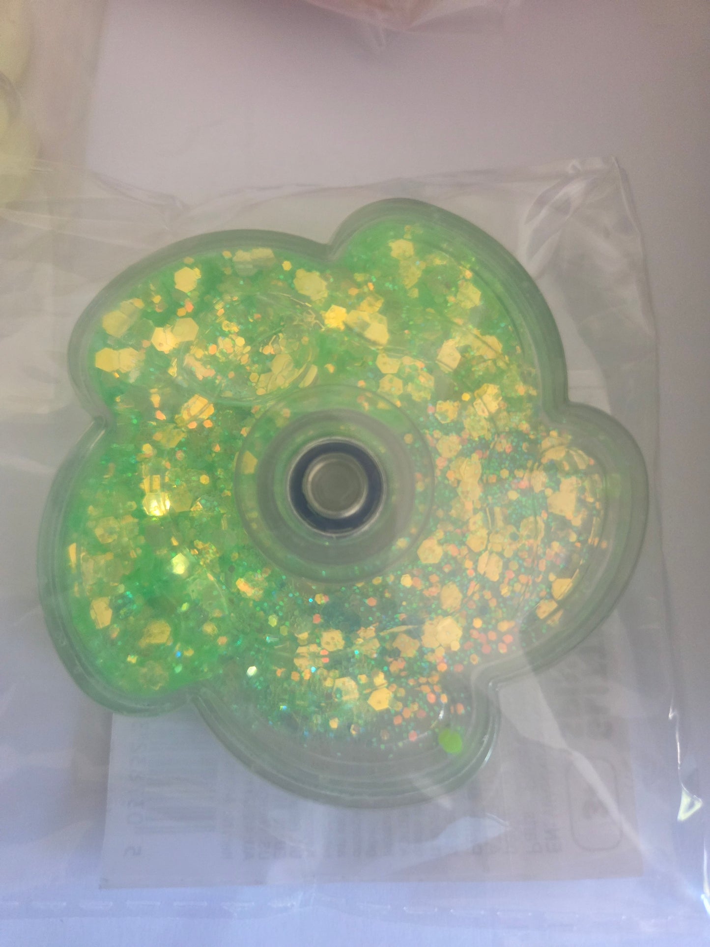 Glitter spinner