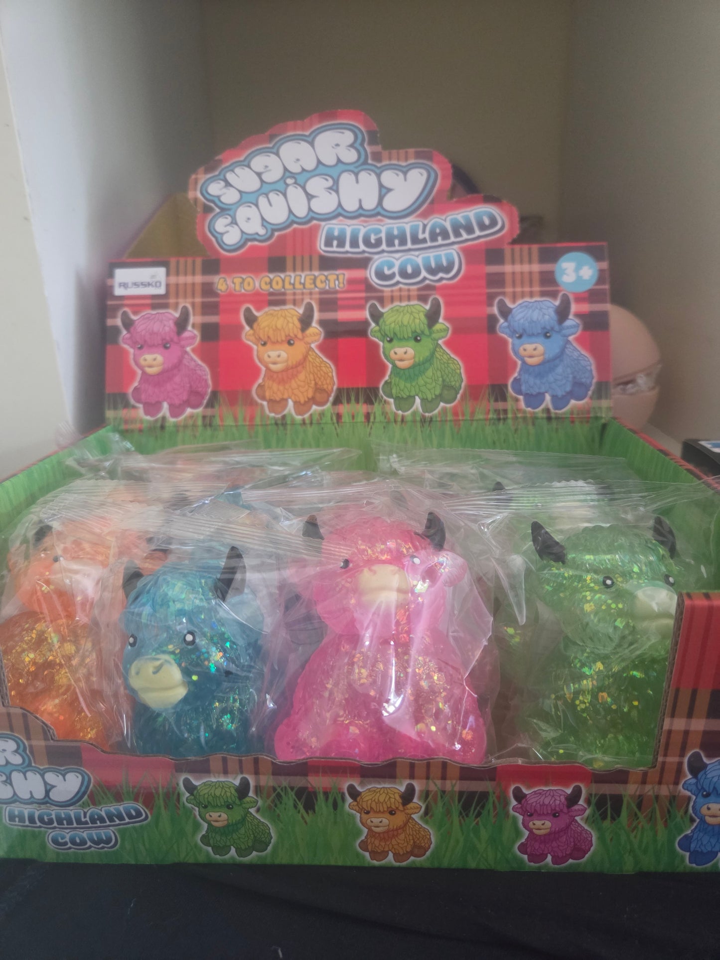 Highland cow sugar squishy