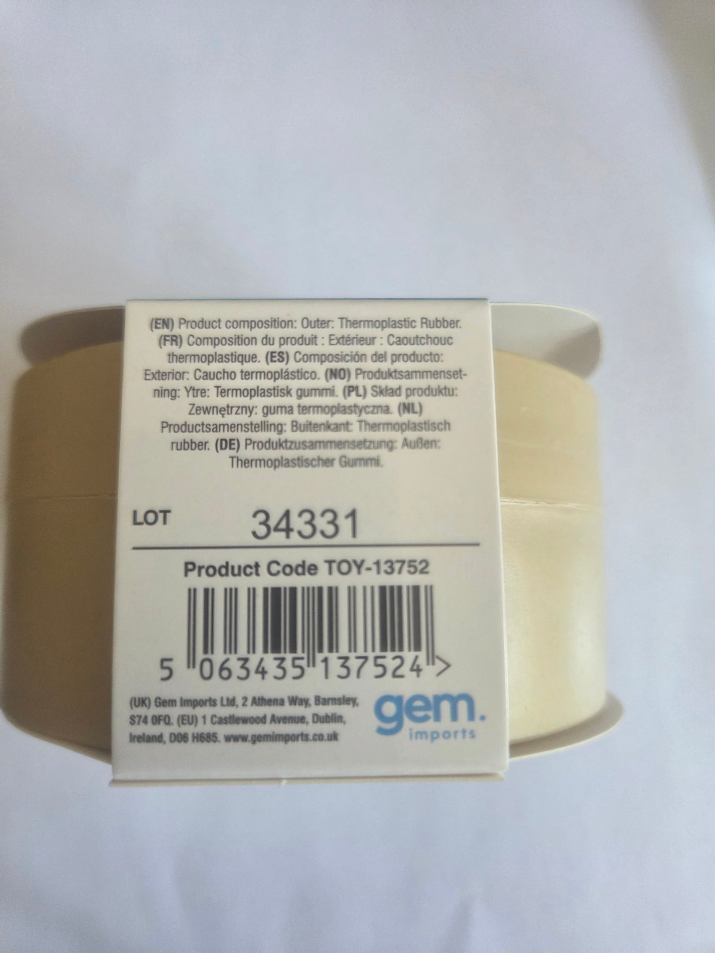 Mystery air filled light up dumpling