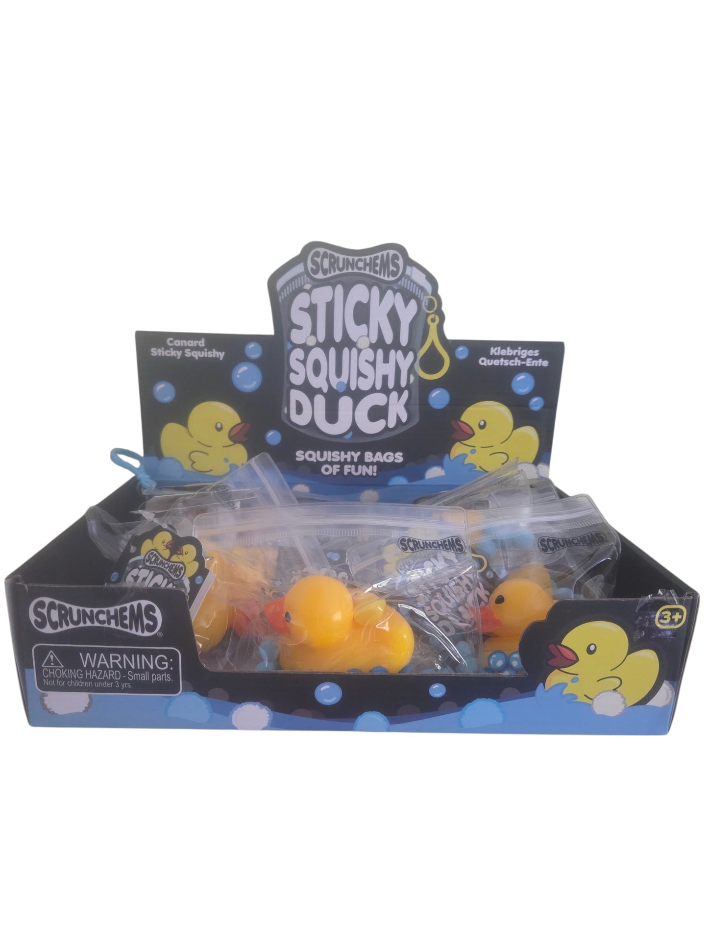 Scrunchems sticky squishy duck