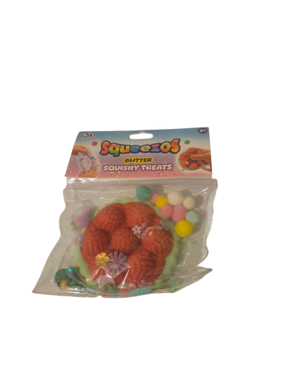 Squeezos Glitter Squishy Treats