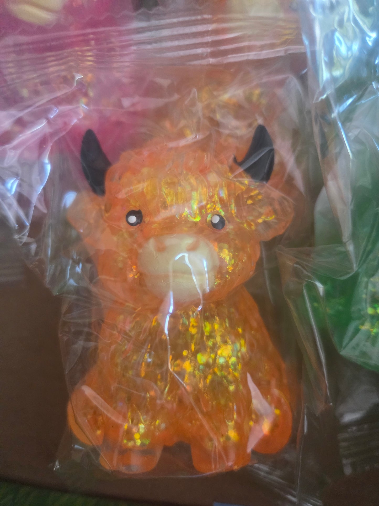 Highland cow sugar squishy