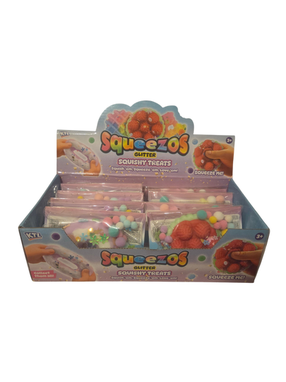 Squeezos Glitter Squishy Treats